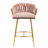Celie 26" Velvet Upholstered Bar Stools-1461799063