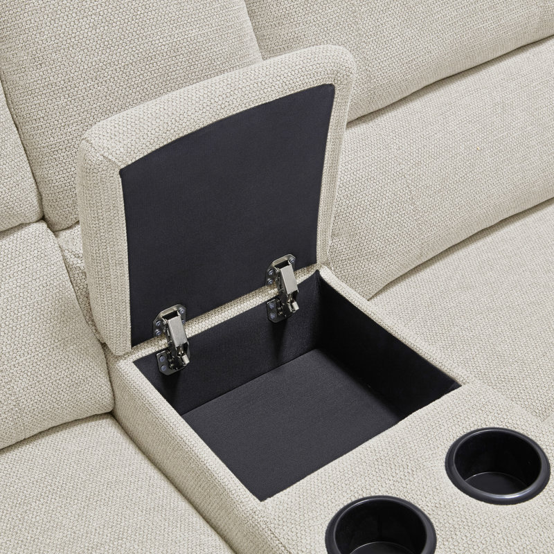 Rozay 5 Seater Reclining Sofa, Beige