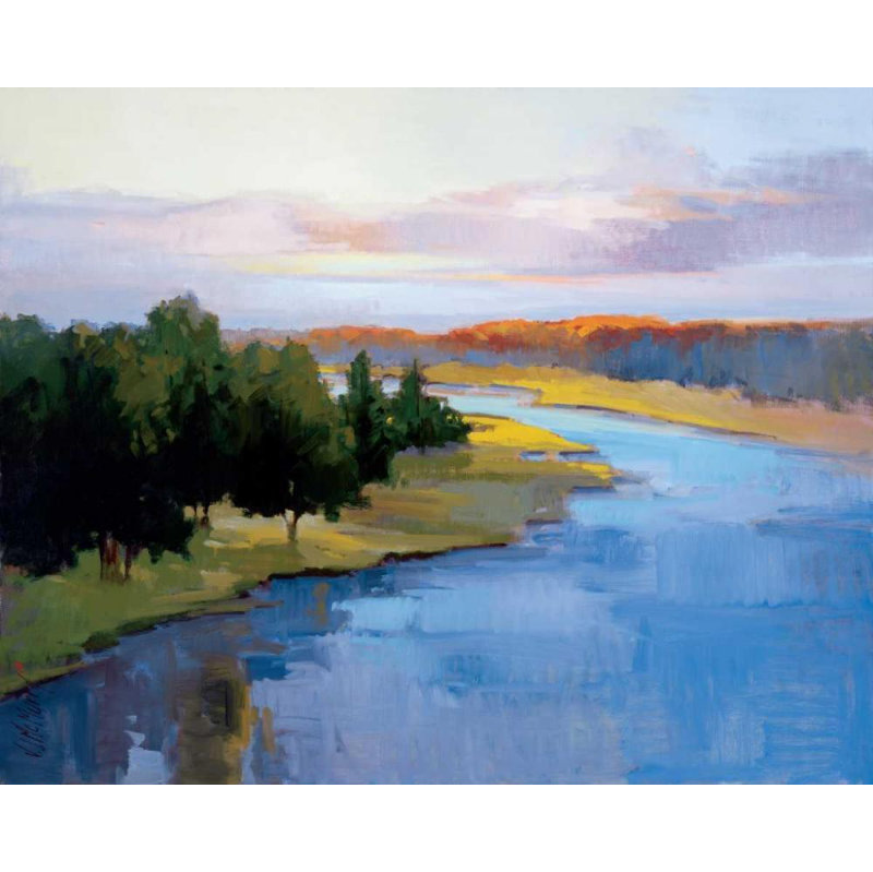 «Dovecove», Vicki Gallery, art sur toile «Royal River» 8085, H 15 po x l 18 po