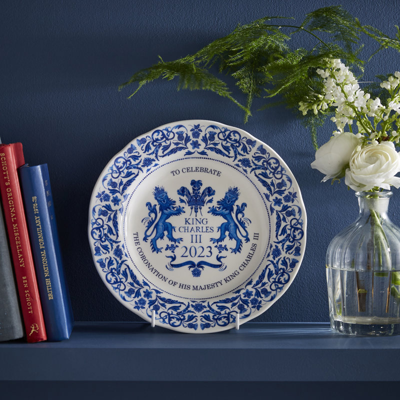 Spode Kings Coronation Charles III Single Ceramic Plate