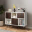 Buffet en bois avec compartiments de rangement