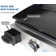 Flame King Portable Propane Cast Iron Grill Griddle Tabletop with Regulator for RV Pullout Kitchen