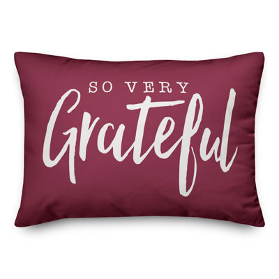  Coussin rectangulaire so so grateful