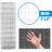 Fencer Wire 12.5 Gauge Galvanized Welded Fence Wire Roll with Mesh Size 2” x 4”, Multiple Options-106974089