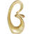 Aluminum Metal Swirl Abstract Decorative Sculpture-1710426943