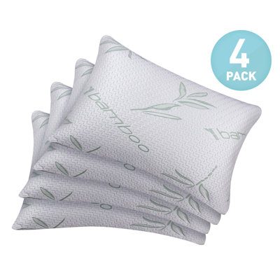 Oreillers en duvet synthétique hypoallergénique et rafraîchissant