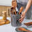 Black Heavy-Duty Ceramic Cutlery Rack