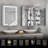 Hartli 24"W* 32"H Recessed or Surface Mount LED Medicine Cabinet Mirror with Dimmable Light & Socket-794571449-794571430