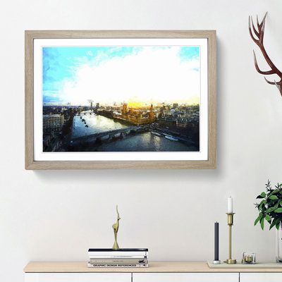 Big Ben and the London Skyline - Framed Print