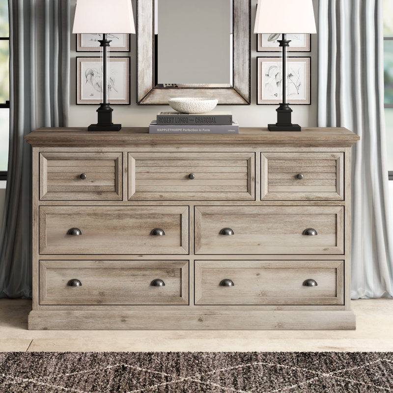 Sumpter 7 Drawer Double Dresser