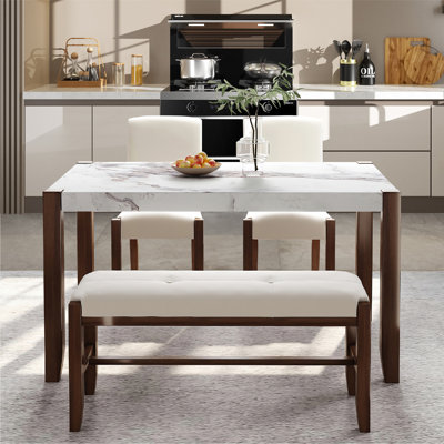 4 - Person Four Leg Dining Set