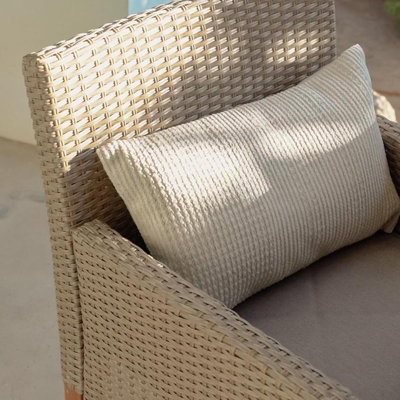 Bellis Cotton Striped Cushion Cover