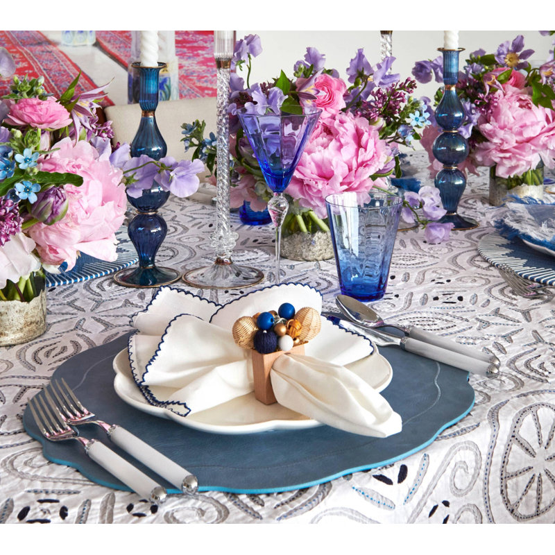 Tailored Placemat, Periwinkle