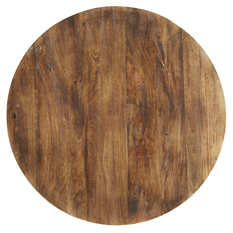 Jacob Solid Wood Cocktail Table, 12" H x 35.5" W x 35.5" D