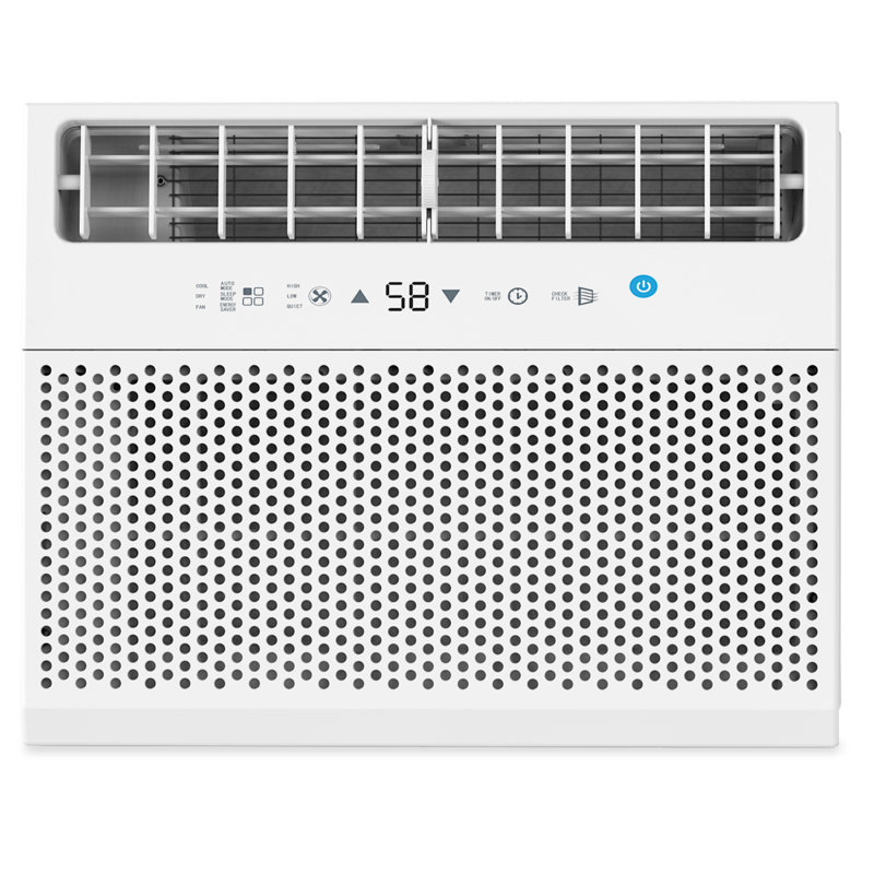 R.w.flame 12,000 Btu U-shape Window Air Conditioner - 6 Functions With Remote, Ultra-quiet Cooling For Bedrooms/home Offices/dorms