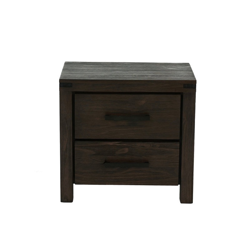 Table de chevet 2 tiroirs