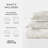 Patterned Ultra Soft 3 Piece Duvet Cover Set - Serenity-128498582-128498583