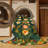 Washable Hawaiian Quilt Motifs Hawaiian Area Rug-1605573453
