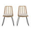 DEJA CHAIR, 2PCS avec 2 coussins