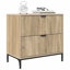 63.5cm W Manufactured Wood Bedside Table-1086627552