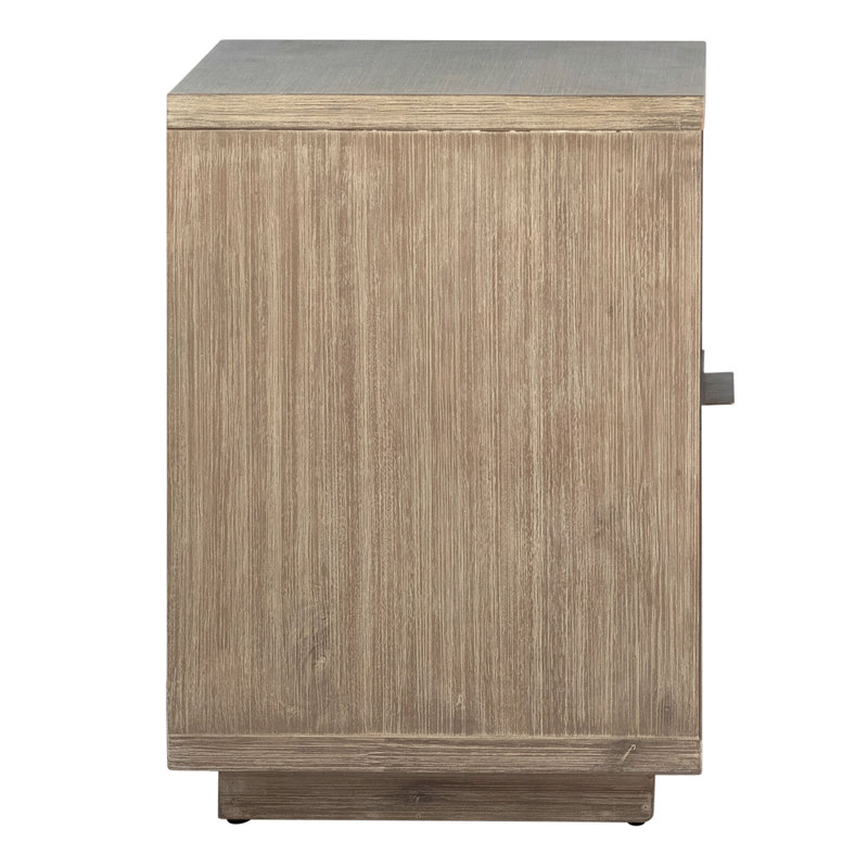 Finn 1 - Drawer Solid Wood Nightstand in Light Wash
