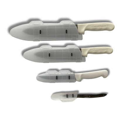 Gaine anti-dérapante pour lave-lame BladeGuard 4 pièces (4 po, 6 po, 8 po, 10 po)