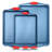 NutriChef Non-Stick Steel 3 Piece Baking Sheet Set
