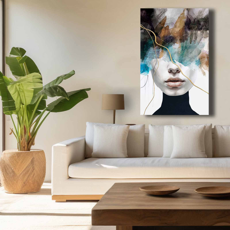 Peinture décorative sur toile