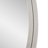 Steele Polished Silver Round Mirror