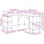 L-Shaped Metal Base Computer Desk-1263426039