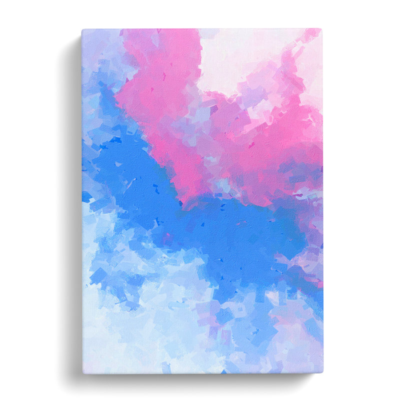 Flowing Out Abstract - Wrapped Canvas, 60cm H x 40cm W x 3cm D