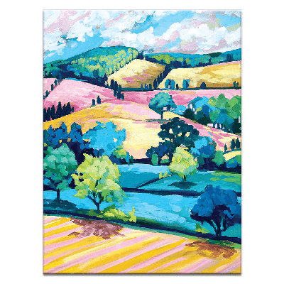 Autumn Flow by Clair Bremner - Print on Canvas
