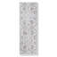 Wool Floral Area Rug in Gray-1621558096