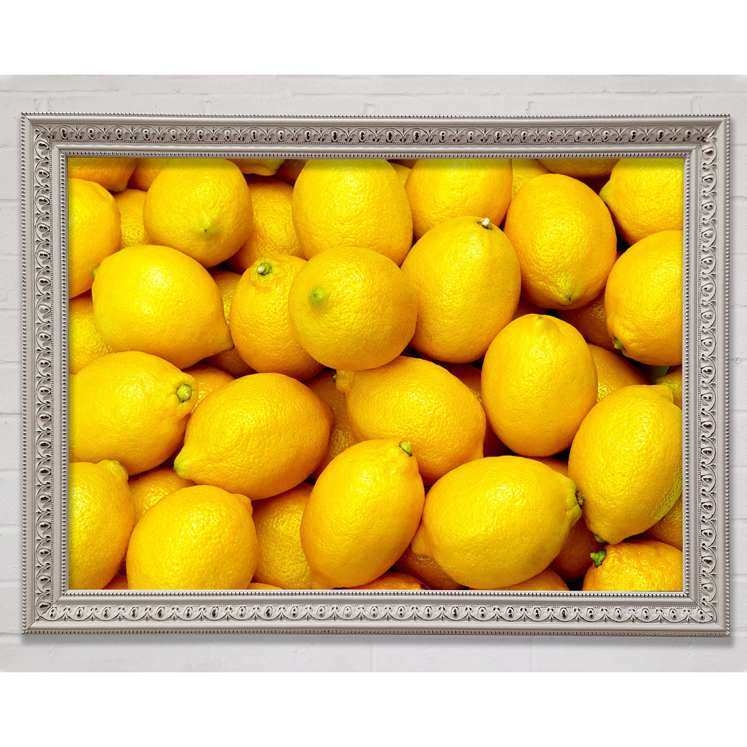 Nothing But Lemons - Einzelne Bilderrahmen Kunstdrucke