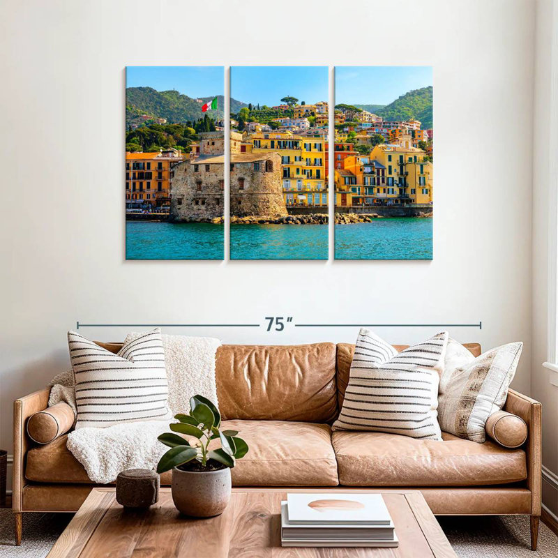 Nicci Castello Di Rapallo, H 36 po x l 57 po