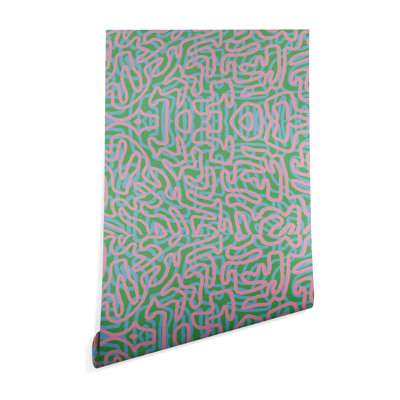 Panneau abstrait Shept Peel & Stick