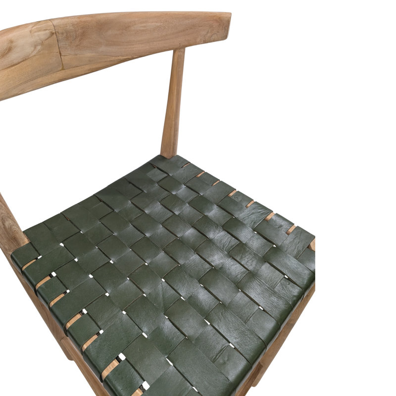 Counter Stool with Solid Wood Frame