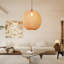 Luminaire suspendu 1 lumière jaune Bairbre-2047030044