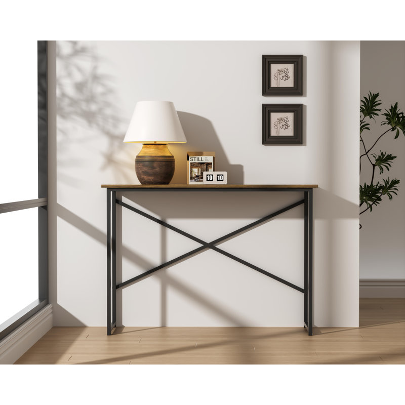 Console de 41 po en bois flotté naturel