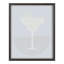 Art mural en verre Margarita par Amber-512586322