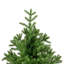 Arbre de Noël 7pi en épinette avec branches à charnières non éclairées et base en métal