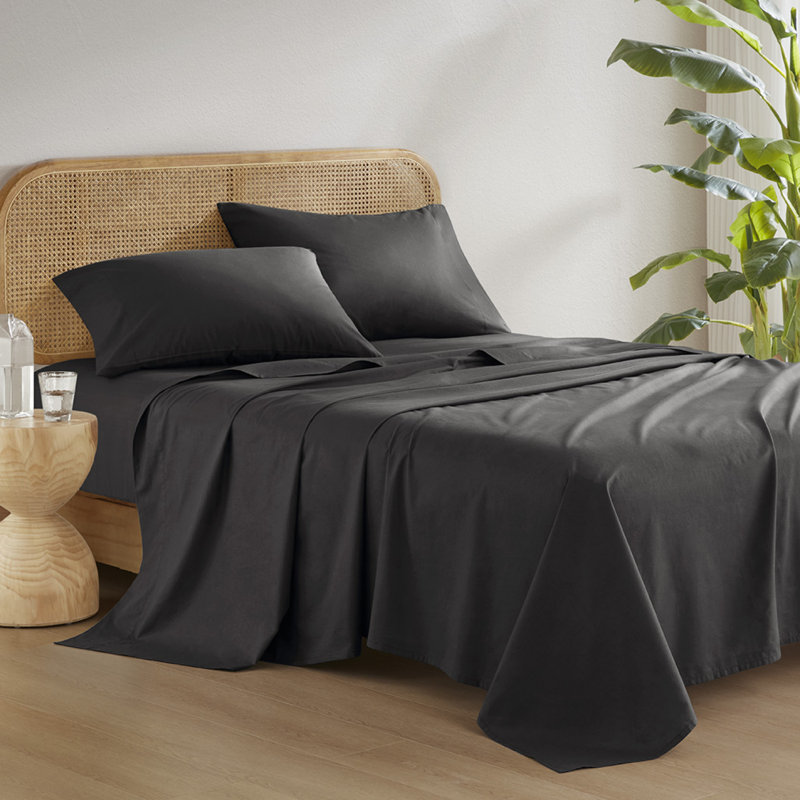 4-Piece King 100% Cotton Sheet Set