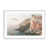 Cadre simple blanc opaque