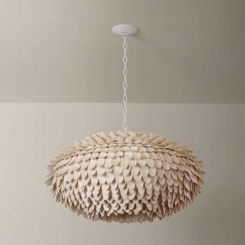 Ashland Pendant, 6 Lights, 19.5" H x 36.5" W x 36.5" D
