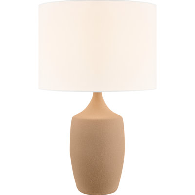 Richard June Sayer 28" Transitional Dimmable Ceramic 1-Light Table Lamp In Aged Iron