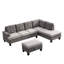 Canapé modulaire 2 pièces Dudziak-1976388103