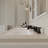 8 In. Widespread Double Handle 3 Hole Bathroom Faucet Water-Saving With Metal Drain -113442563