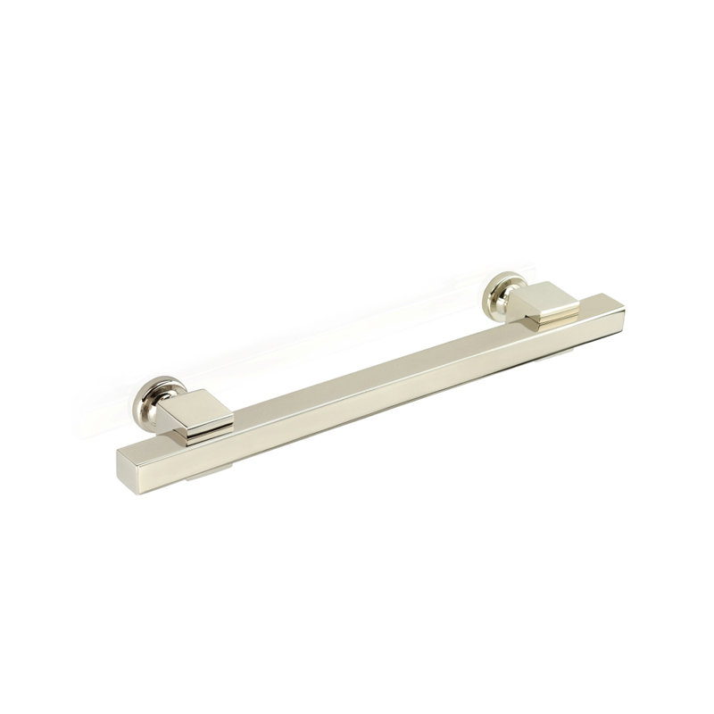 Poignée barre Haute, 6,3 po, Nickel poli