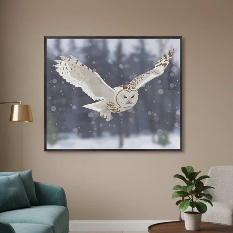 Single Picture Frame LED Illuminated Wall Art Wall Art on Glass / Aluminium, 50 cm H x 60 cm W