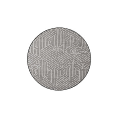 Machine Washable Gray Area Rug